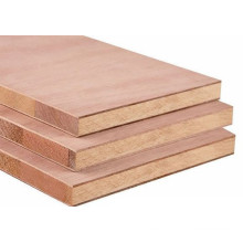 Okoume face malacca / álamo / paulownia madera núcleo blockboard para muebles